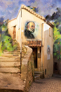 Tourretttes et Cézanne